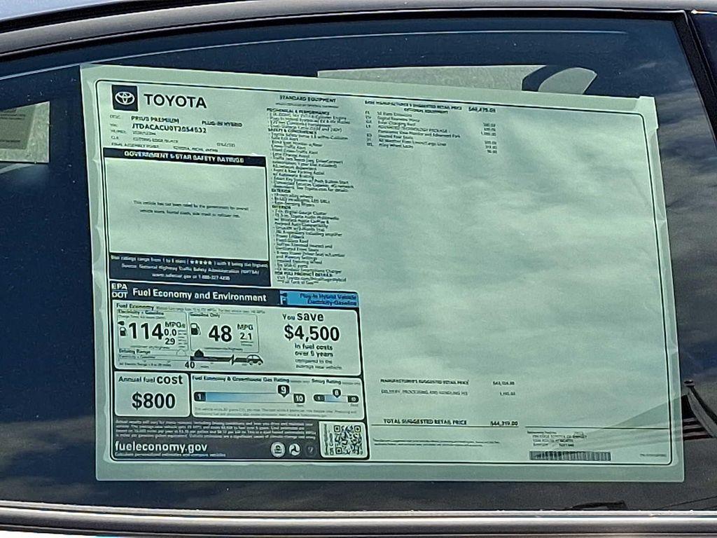 new 2026 Toyota Prius Plug-In Hybrid car, priced at $44,319