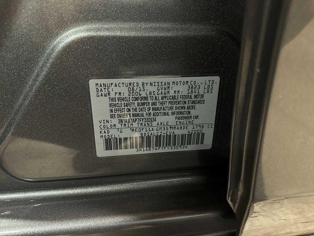 used 2015 Nissan Sentra car, priced at $7,995