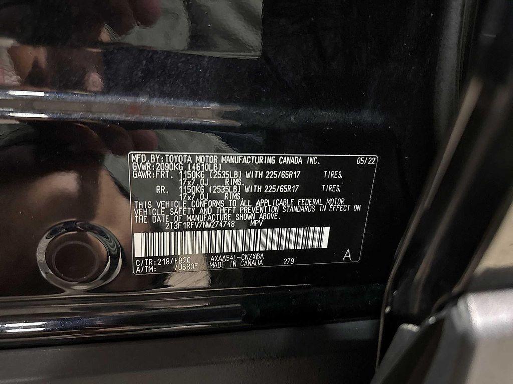 used 2022 Toyota RAV4 car, priced at $22,295