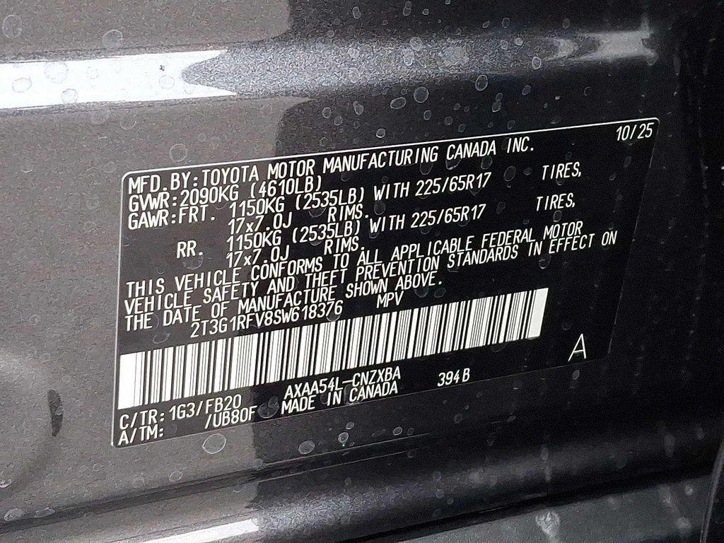 new 2025 Toyota RAV4 car, priced at $33,724