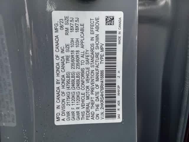 used 2024 Honda CR-V car, priced at $33,995