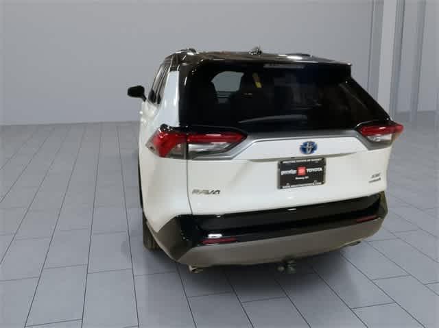 used 2021 Toyota RAV4 Hybrid car, priced at $30,000