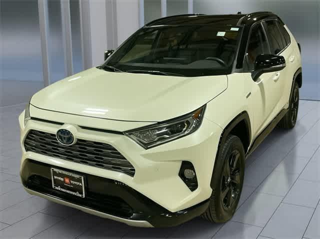 used 2021 Toyota RAV4 Hybrid car, priced at $30,000