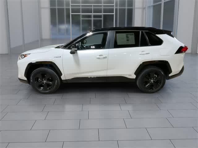 used 2021 Toyota RAV4 Hybrid car, priced at $30,000