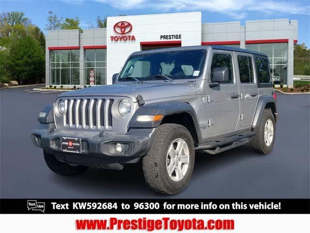 used 2019 Jeep Wrangler Unlimited car, priced at $22,295