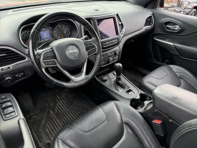 used 2021 Jeep Cherokee car, priced at $19,595