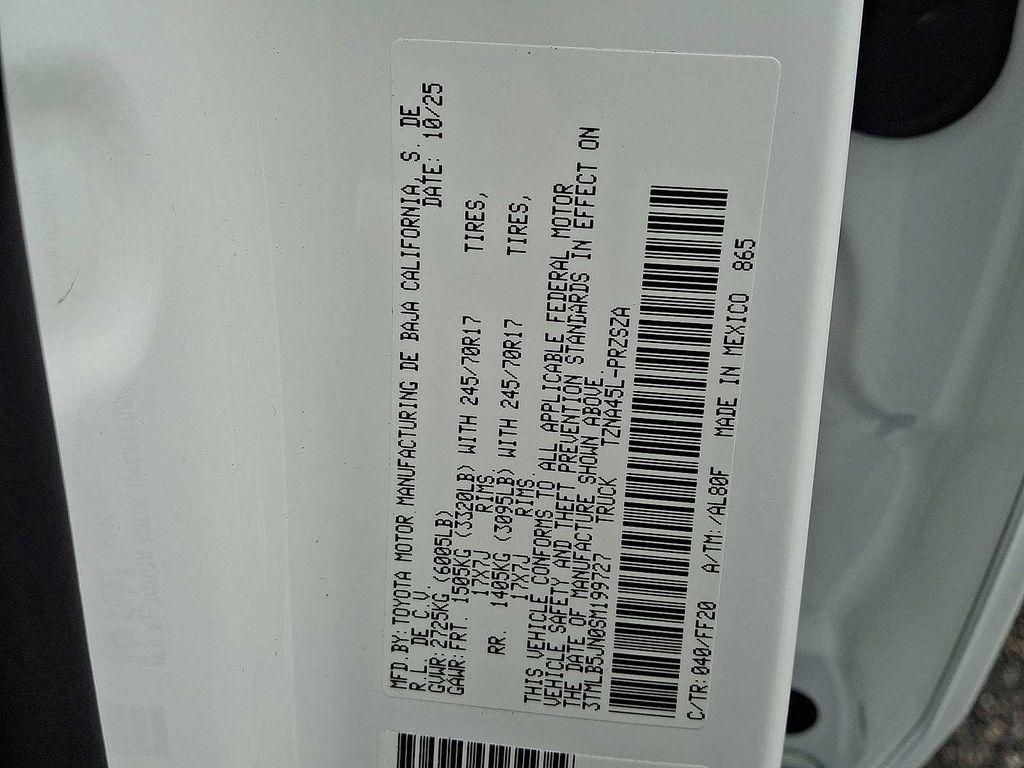 new 2025 Toyota Tacoma car, priced at $45,359