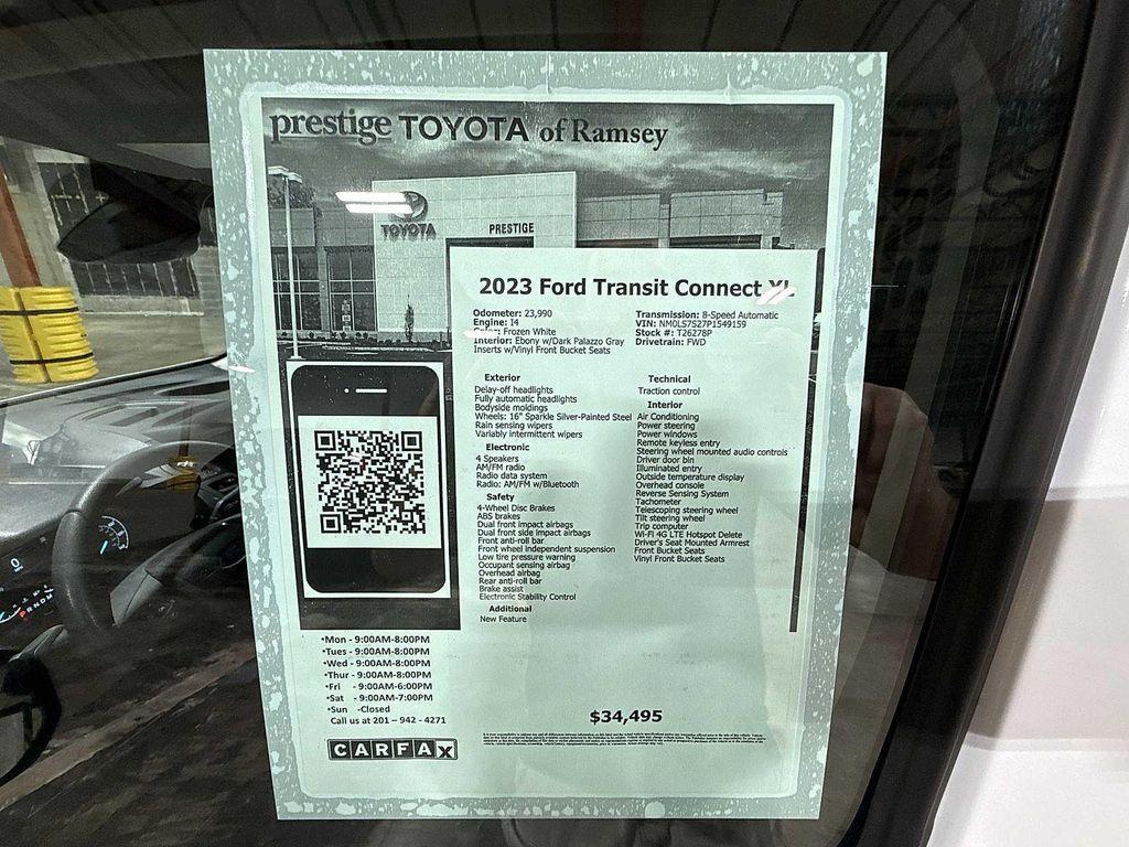 used 2023 Ford Transit Connect car, priced at $32,195