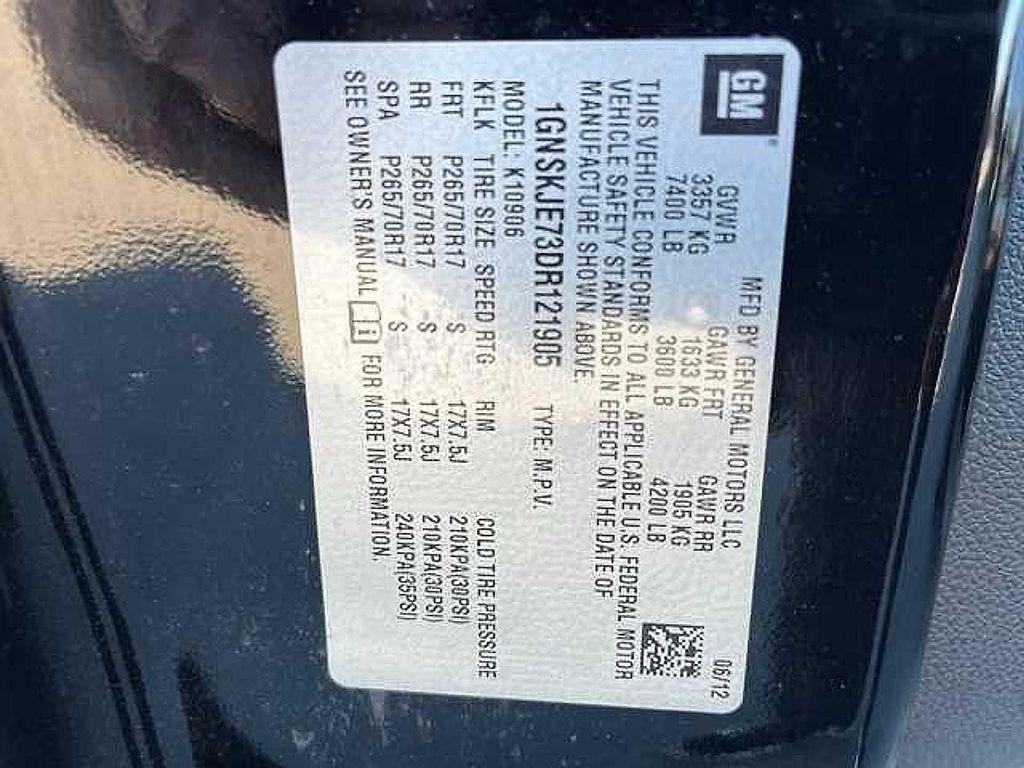 used 2013 Chevrolet Suburban car, priced at $15,000