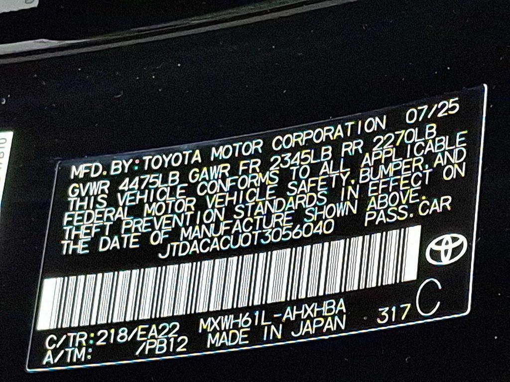 new 2026 Toyota Prius Plug-In Hybrid car, priced at $44,834