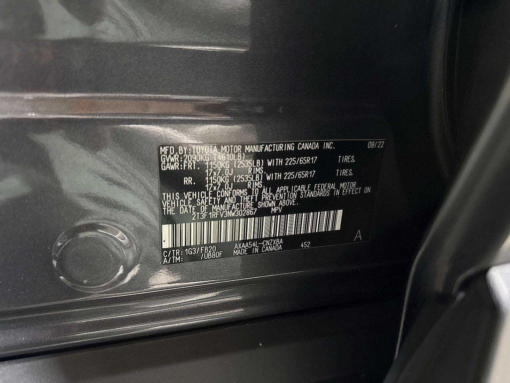 used 2022 Toyota RAV4 car, priced at $26,995