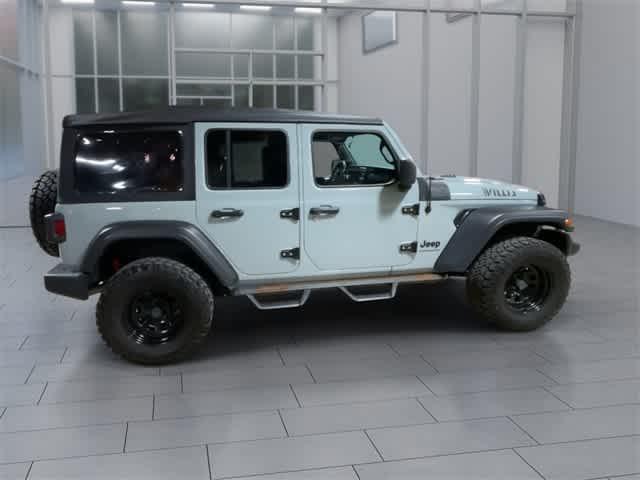 used 2023 Jeep Wrangler car, priced at $34,319