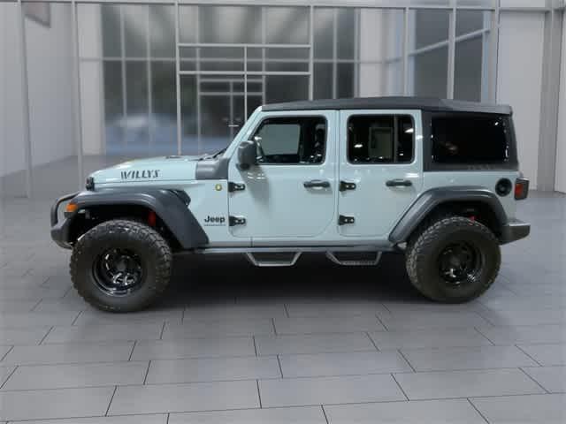 used 2023 Jeep Wrangler car, priced at $34,319