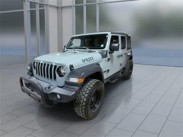 used 2023 Jeep Wrangler car, priced at $34,319