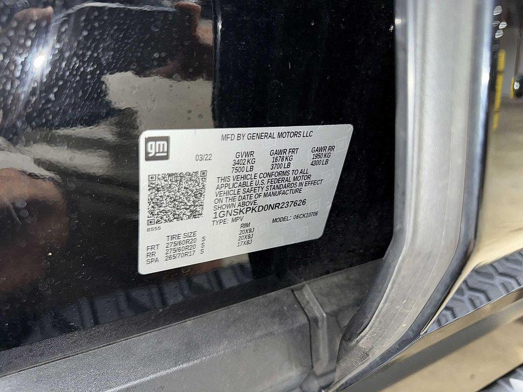 used 2022 Chevrolet Tahoe car, priced at $47,695