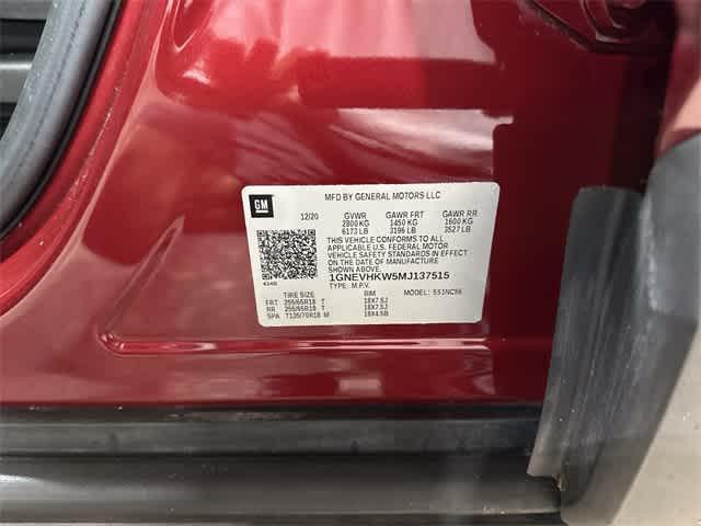 used 2021 Chevrolet Traverse car, priced at $27,195