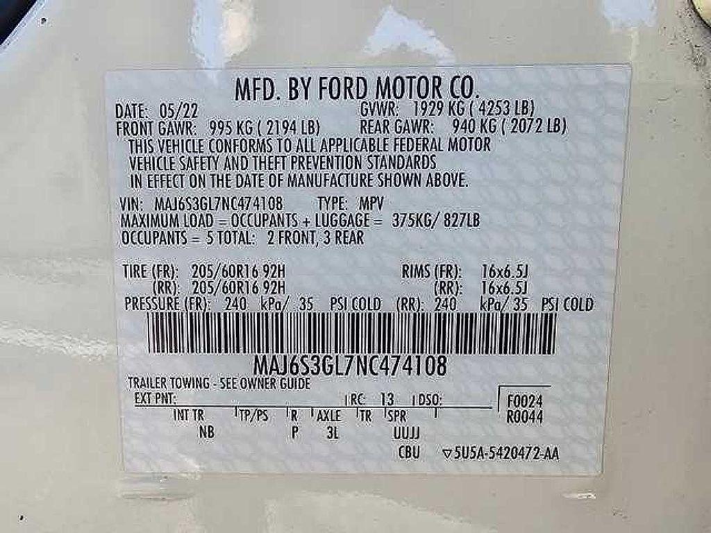 used 2022 Ford EcoSport car, priced at $17,295
