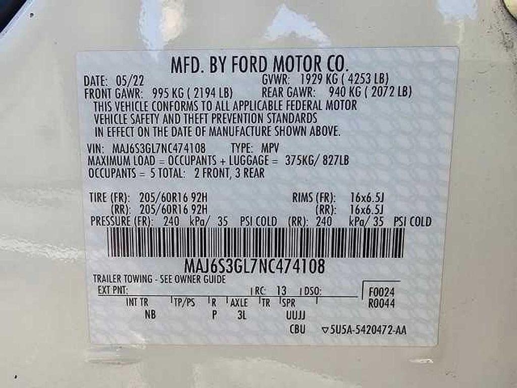 used 2022 Ford EcoSport car, priced at $17,295