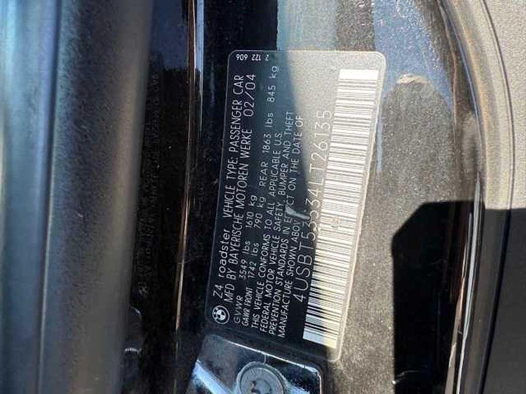 used 2004 BMW Z4 car, priced at $13,495