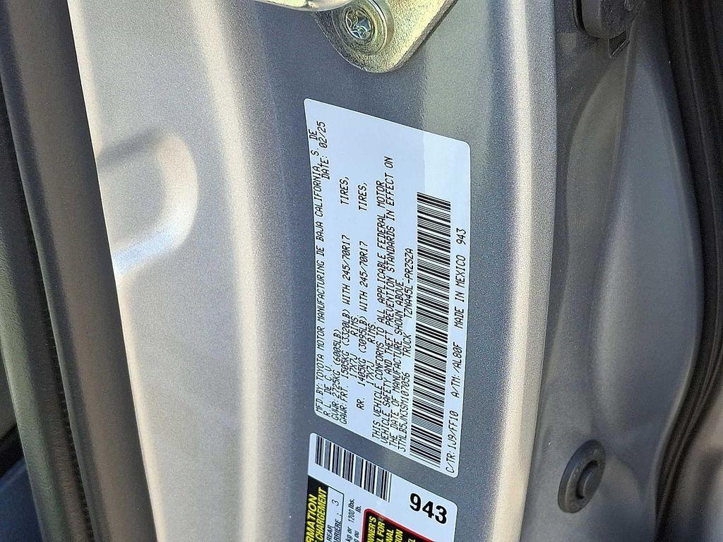 new 2025 Toyota Tacoma car, priced at $47,953