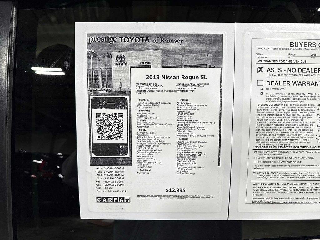used 2018 Nissan Rogue car, priced at $11,695
