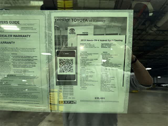 used 2023 Honda CR-V Hybrid car, priced at $33,895