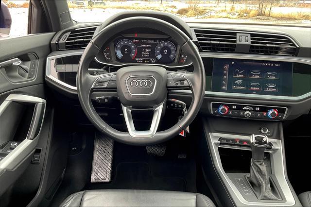 used 2022 Audi Q3 car, priced at $27,447