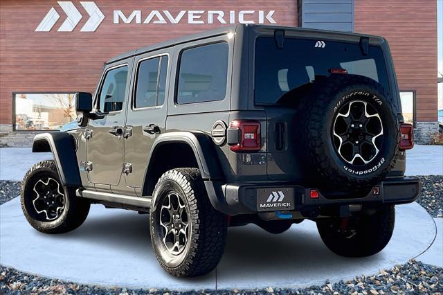 used 2021 Jeep Wrangler Unlimited 4xe car, priced at $33,795