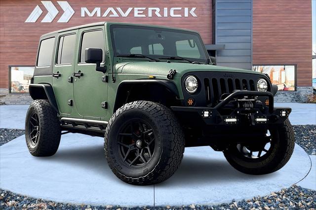 used 2014 Jeep Wrangler Unlimited car, priced at $24,995