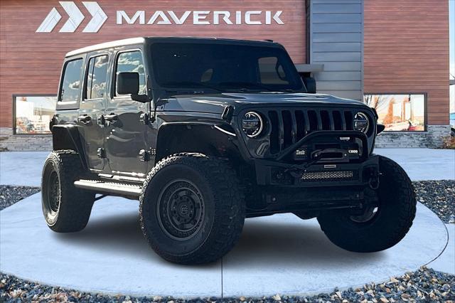 used 2020 Jeep Wrangler Unlimited car, priced at $34,495