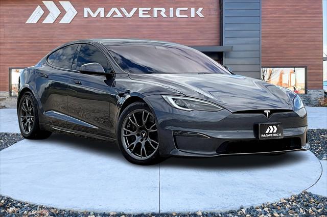used 2022 Tesla Model S car, priced at $52,994