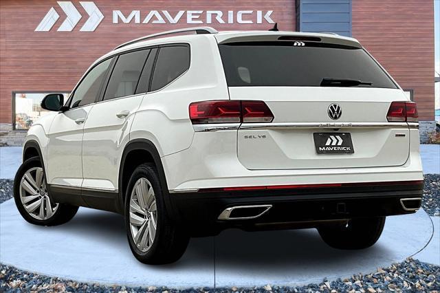 used 2021 Volkswagen Atlas car, priced at $33,495