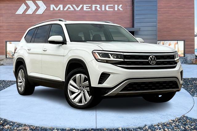 used 2021 Volkswagen Atlas car, priced at $33,495