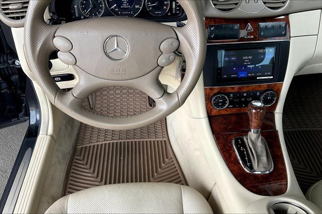 used 2007 Mercedes-Benz CLK-Class car, priced at $19,996
