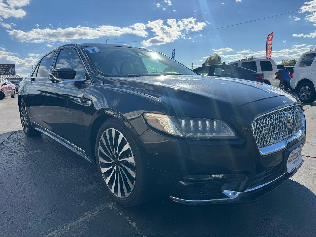 used 2017 Lincoln Continental car, priced at $22,000