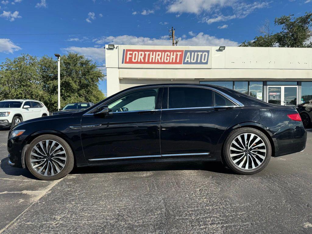 used 2017 Lincoln Continental car, priced at $22,000