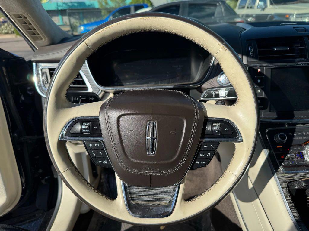 used 2017 Lincoln Continental car, priced at $22,000