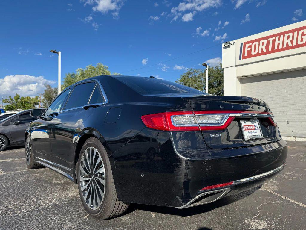 used 2017 Lincoln Continental car, priced at $22,000