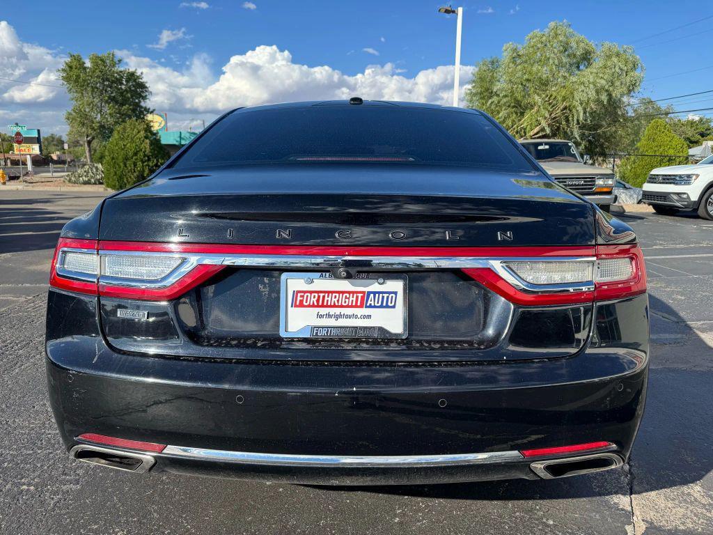 used 2017 Lincoln Continental car, priced at $22,000