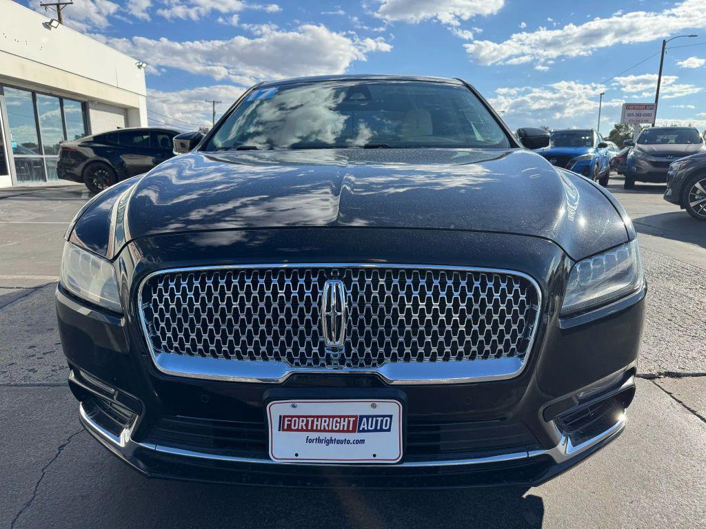 used 2017 Lincoln Continental car, priced at $22,000