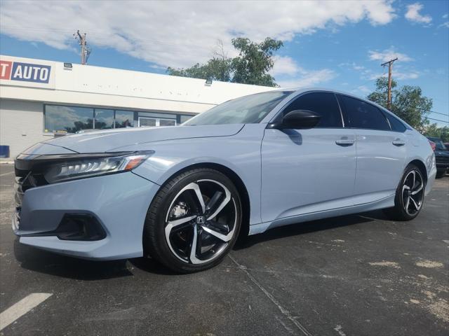 used 2021 Honda Accord car, priced at $17,431