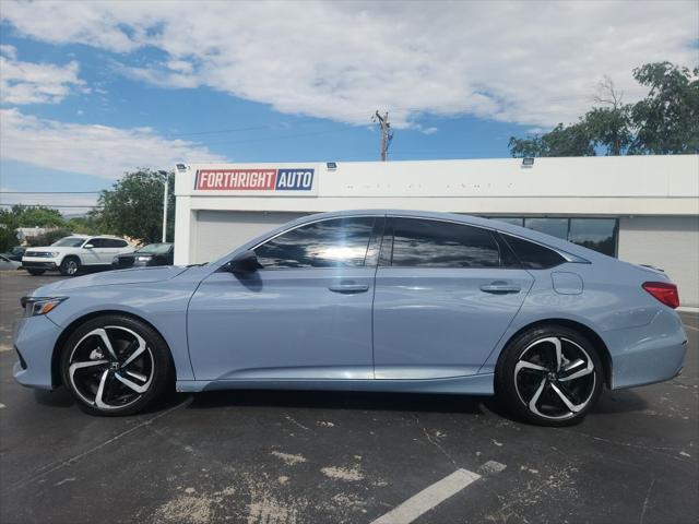used 2021 Honda Accord car, priced at $17,431