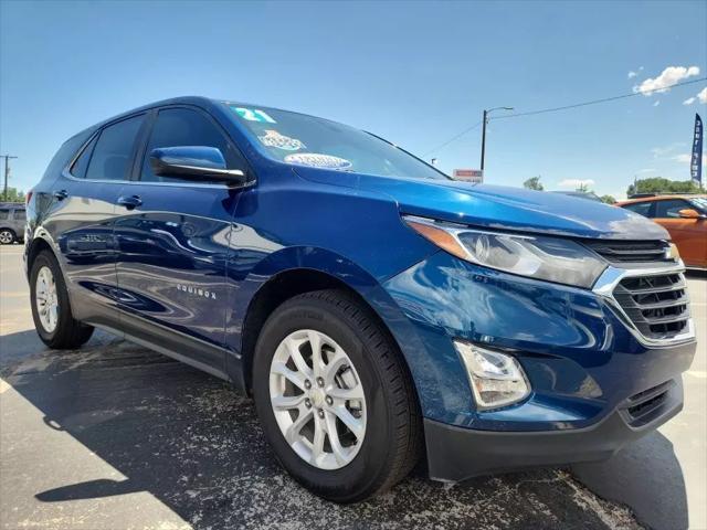 used 2021 Chevrolet Equinox car, priced at $17,931