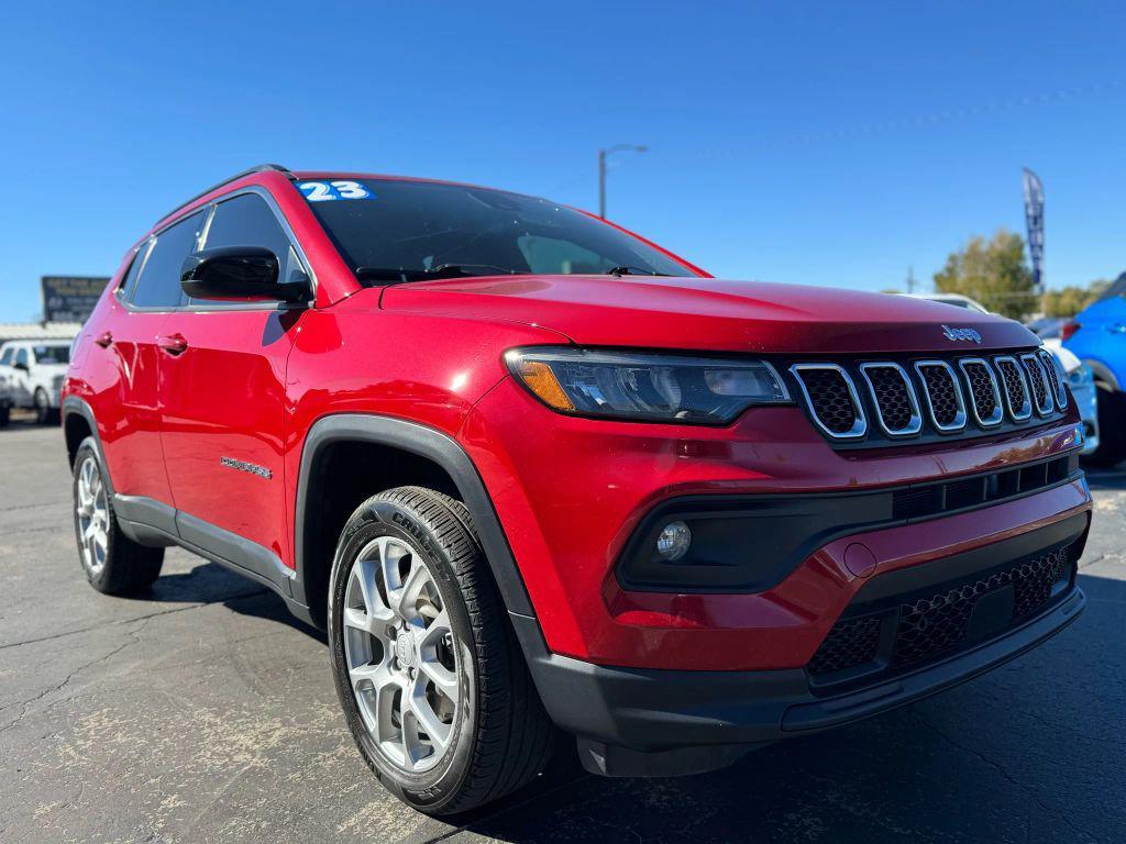 used 2023 Jeep Compass car, priced at $18,971