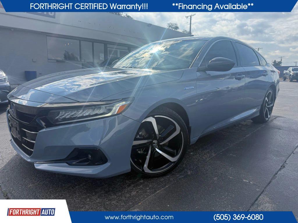 used 2022 Honda Accord Hybrid car, priced at $23,971