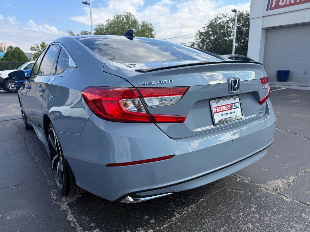 used 2022 Honda Accord Hybrid car, priced at $26,500