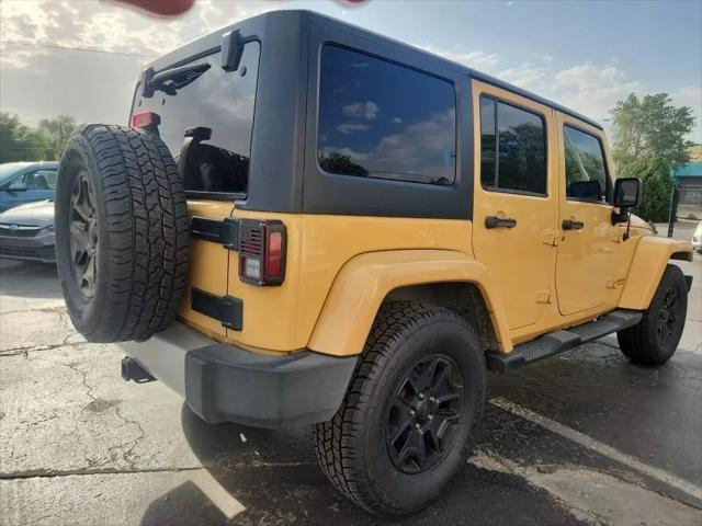 used 2013 Jeep Wrangler Unlimited car, priced at $11,931
