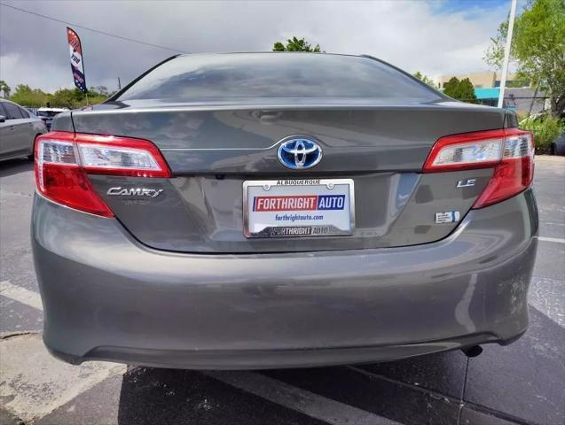 used 2014 Toyota Camry Hybrid car, priced at $9,971