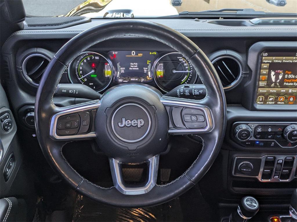 used 2021 Jeep Wrangler Unlimited 4xe car, priced at $28,597