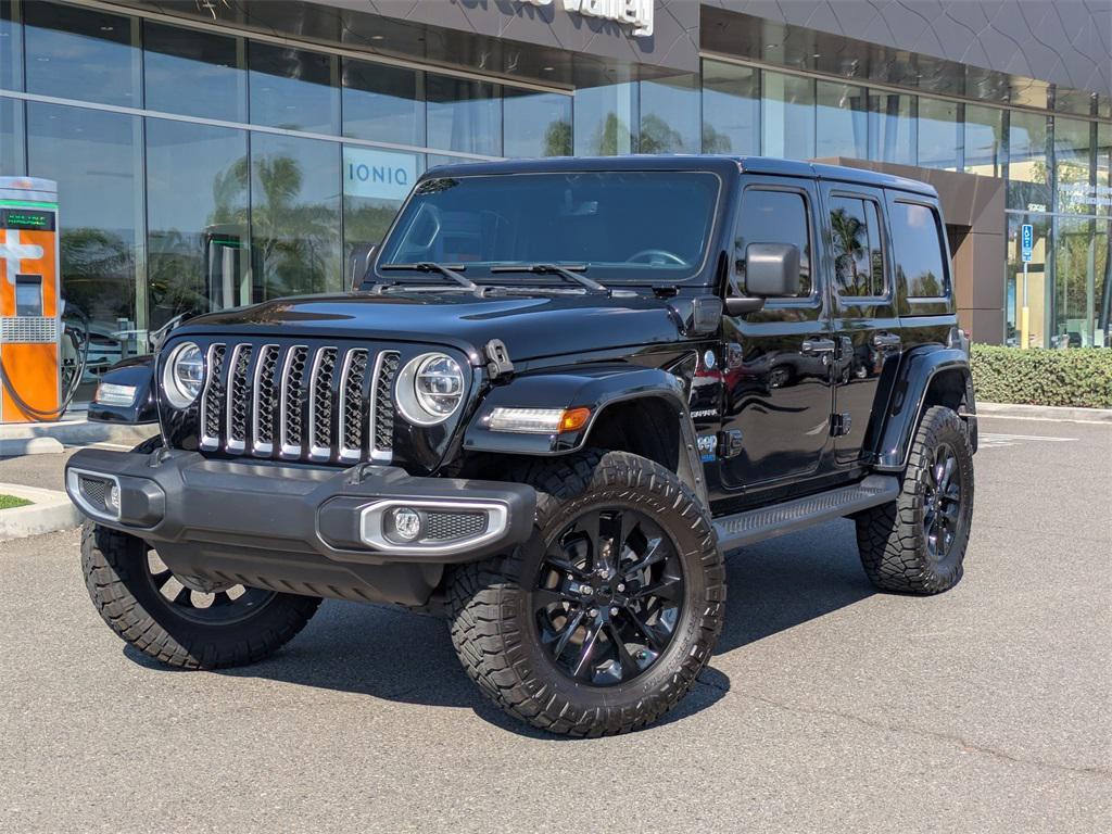 used 2021 Jeep Wrangler Unlimited 4xe car, priced at $28,597